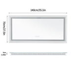 Ingrid | Front & Backlit LED Bathroom Mirror