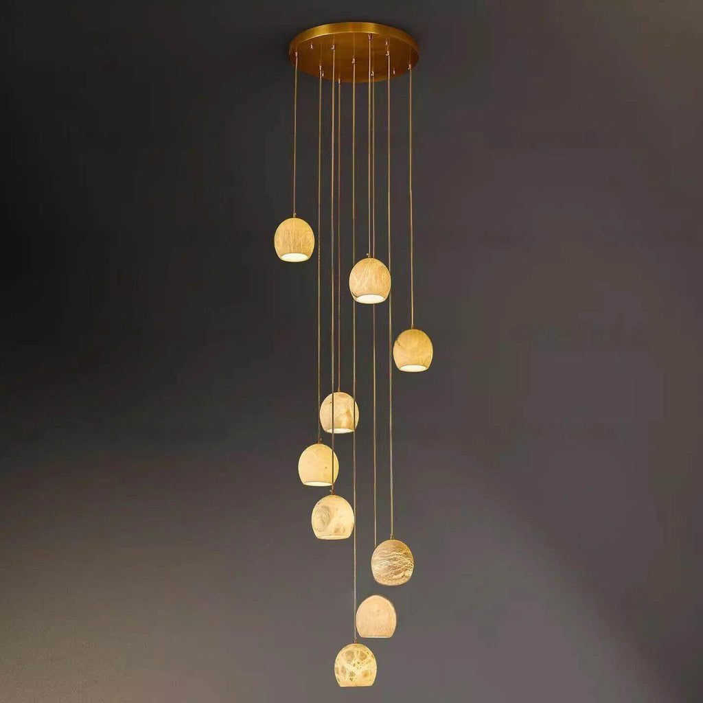 Ottavia | Marble Staircase Pendant Lamp