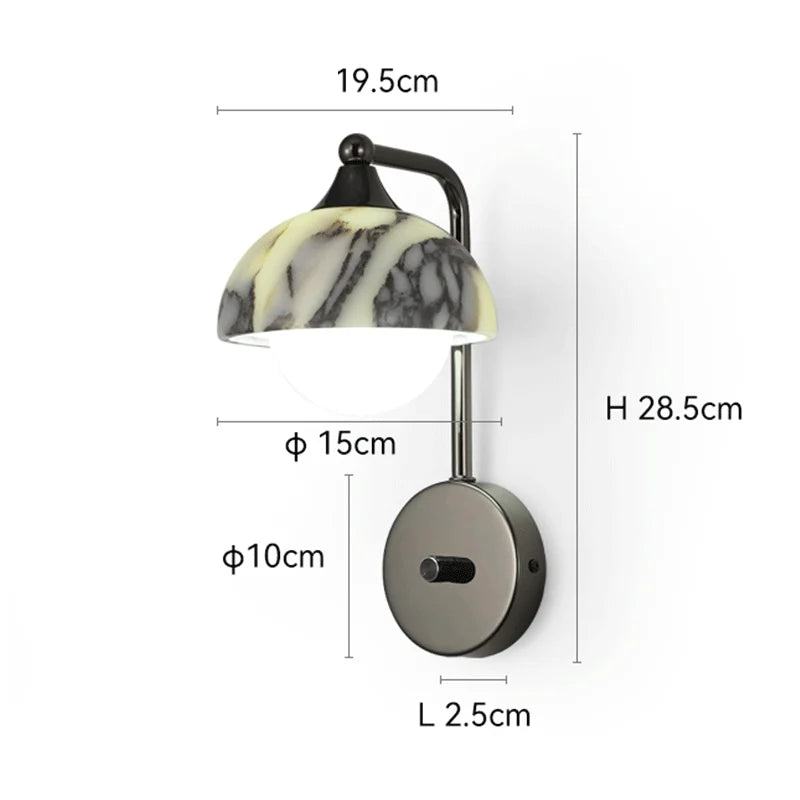 Valentina | Marble Wall Sconce