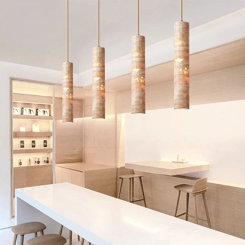 Olívia | Marble Strip Bar Pendant