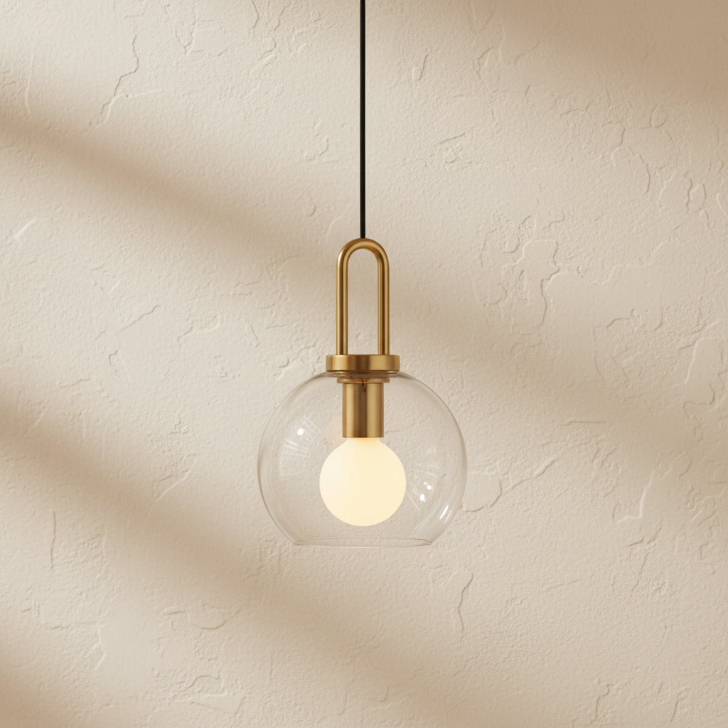 Regina | Industrial Glass Pendant