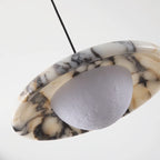 Carlotta | Round Marble Pendant Light