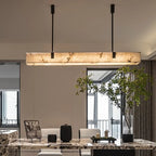 Zeus | Linear Marble Kitchen Island Pendant