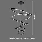 Thor | Nordic Ring Pendant Chandelier