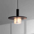 Marble Pendant Chandelier – Modern Compact Ceiling Light for Living Room, Hallway, Bedroom & Bar | Simple, Elegant Bedside Lighting