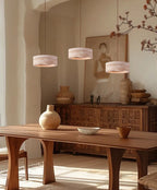 Ámbar | Natural Travertine Pendant Light