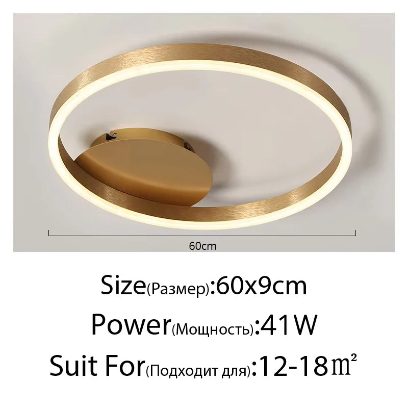 Orla | LED Ring Chandelier