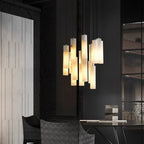 Ombretta | Alabaster Staircase Chandelier