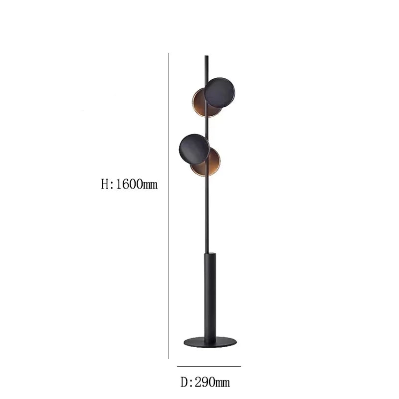Nott | Premium Black LED Floor Lamp